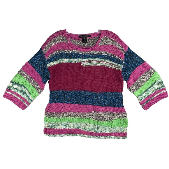 Marc by Marc Jacobs Womens Chunky Knit Sweater Size Large Oversized Artsy Cozy - Picture 1 of 16